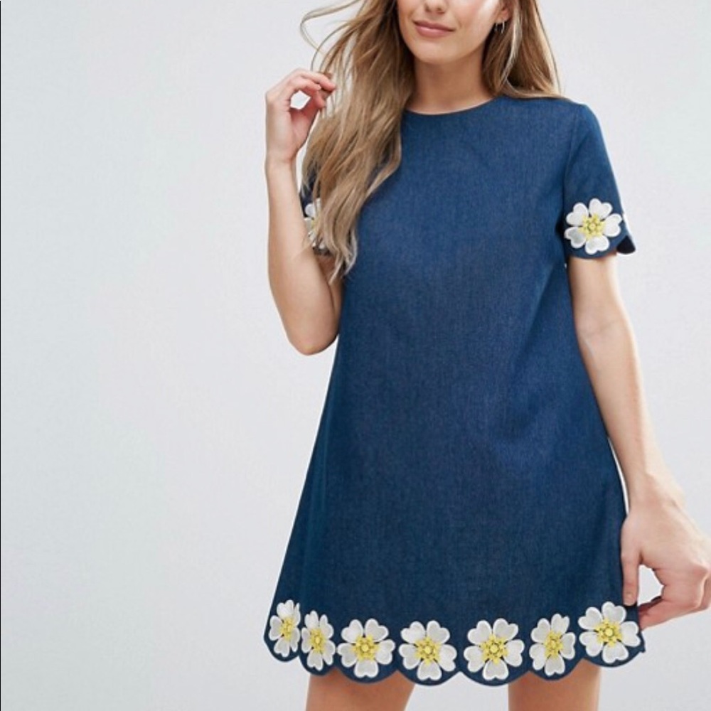 denim dress